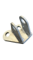 Preview: 124706 Kempf Halter f. Umlenkrolle im Chassis, links